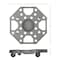 Stalwart Tire Dolly - 300lb Capacity Tire Rack with Swiveling Casters for Rolling Tire Storage by 75-CAR2030 - alternate 5